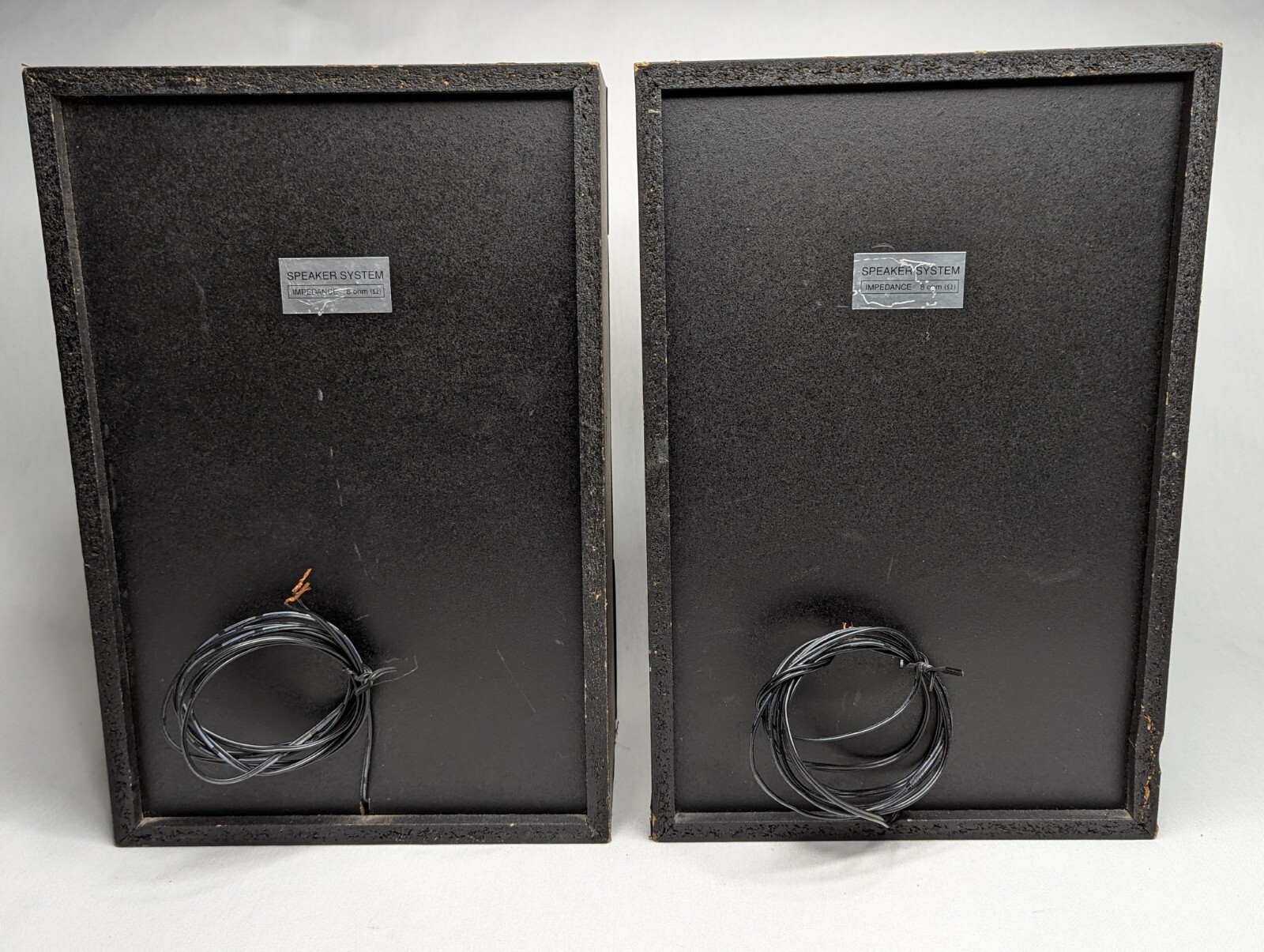 Impedance Speaker Pair Wired 8 Ohms - Tested and Works