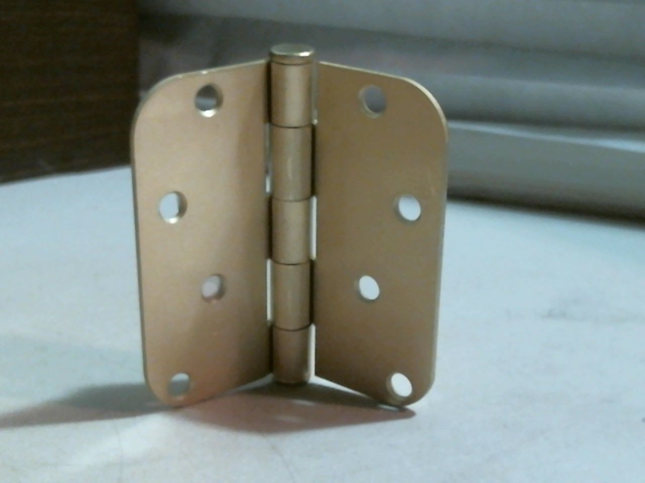 ACE 5368543 4" Brass Hinge 5368543 with 5/8 Radius, Lot of 3, FREE SHIPPING