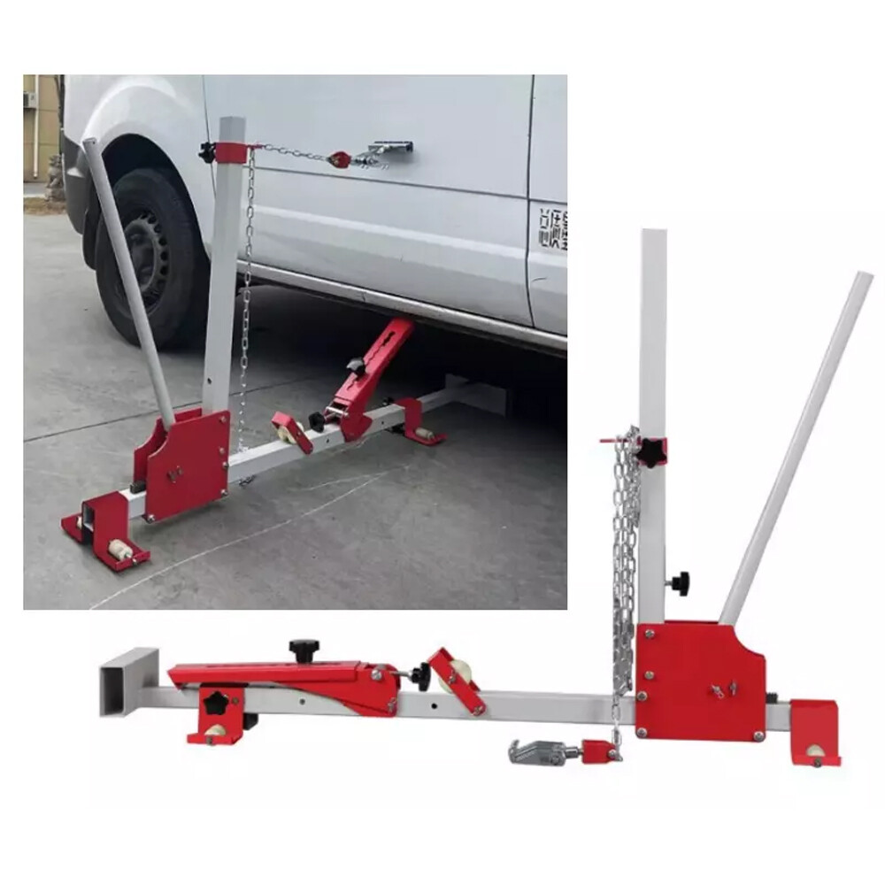 Portable Car Dent Repair Tools Hydraulic Jack Pull Tower Sheet Metal ExtractorwA