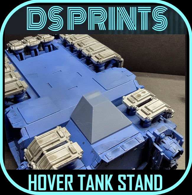 HOVER TANK STAND (1x bit) for SM Marine tanks - Repulsor (LARGE)