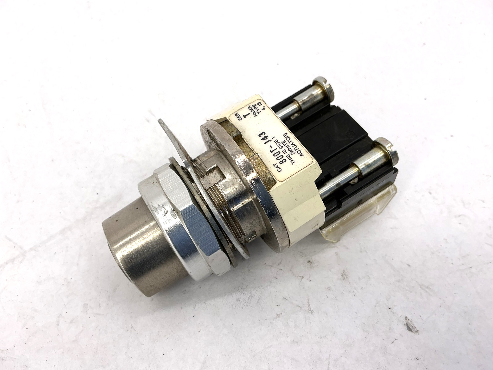 Allen Bradley 800T-J43 Ser T Selector Switch Unit 3-Position 30mm - No Key