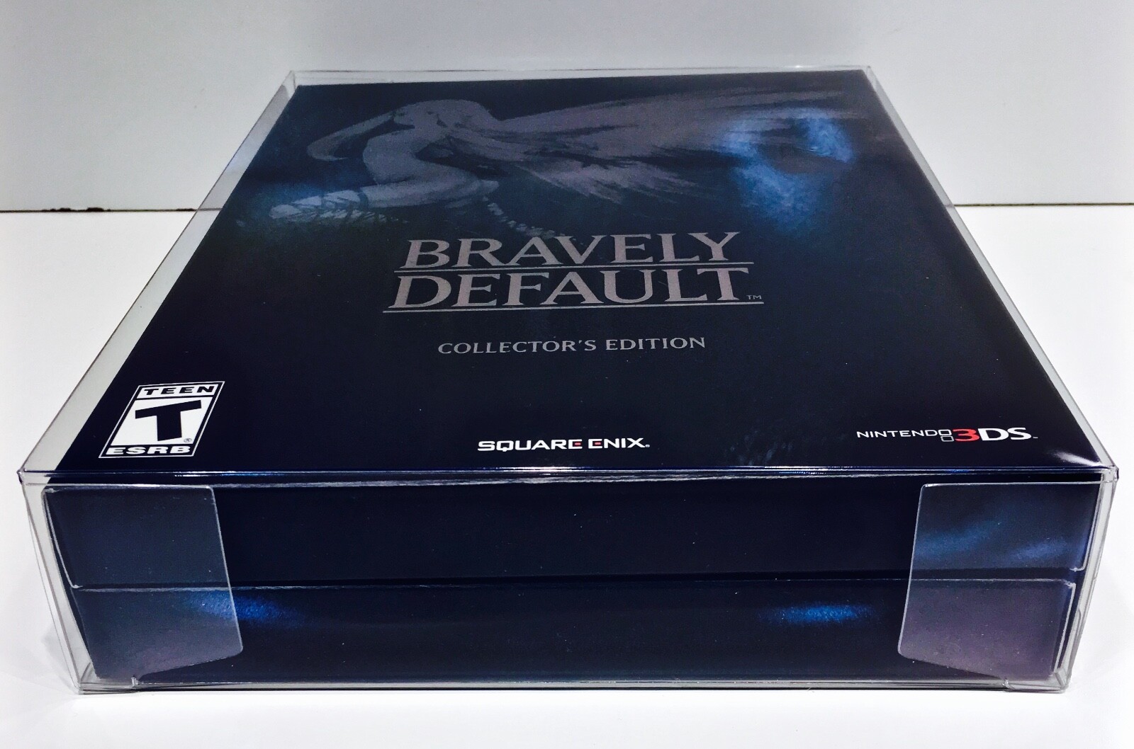 1 Box Protector BRAVELY DEFAULT Nintendo 3DS Custom Clear Plastic Display Case