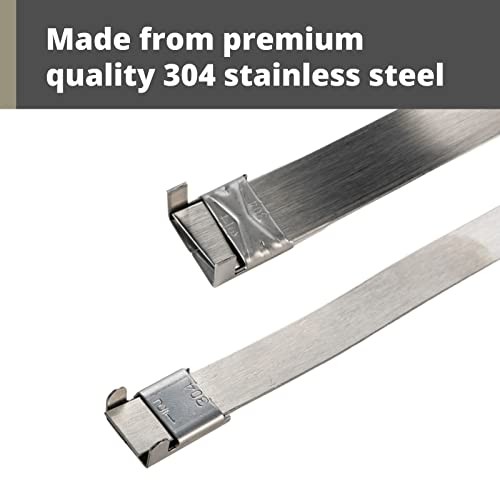 - CS34-300 1/2" Closed 304 Stainless Steel 1/2" Closed Wing Seals Pack of 300
