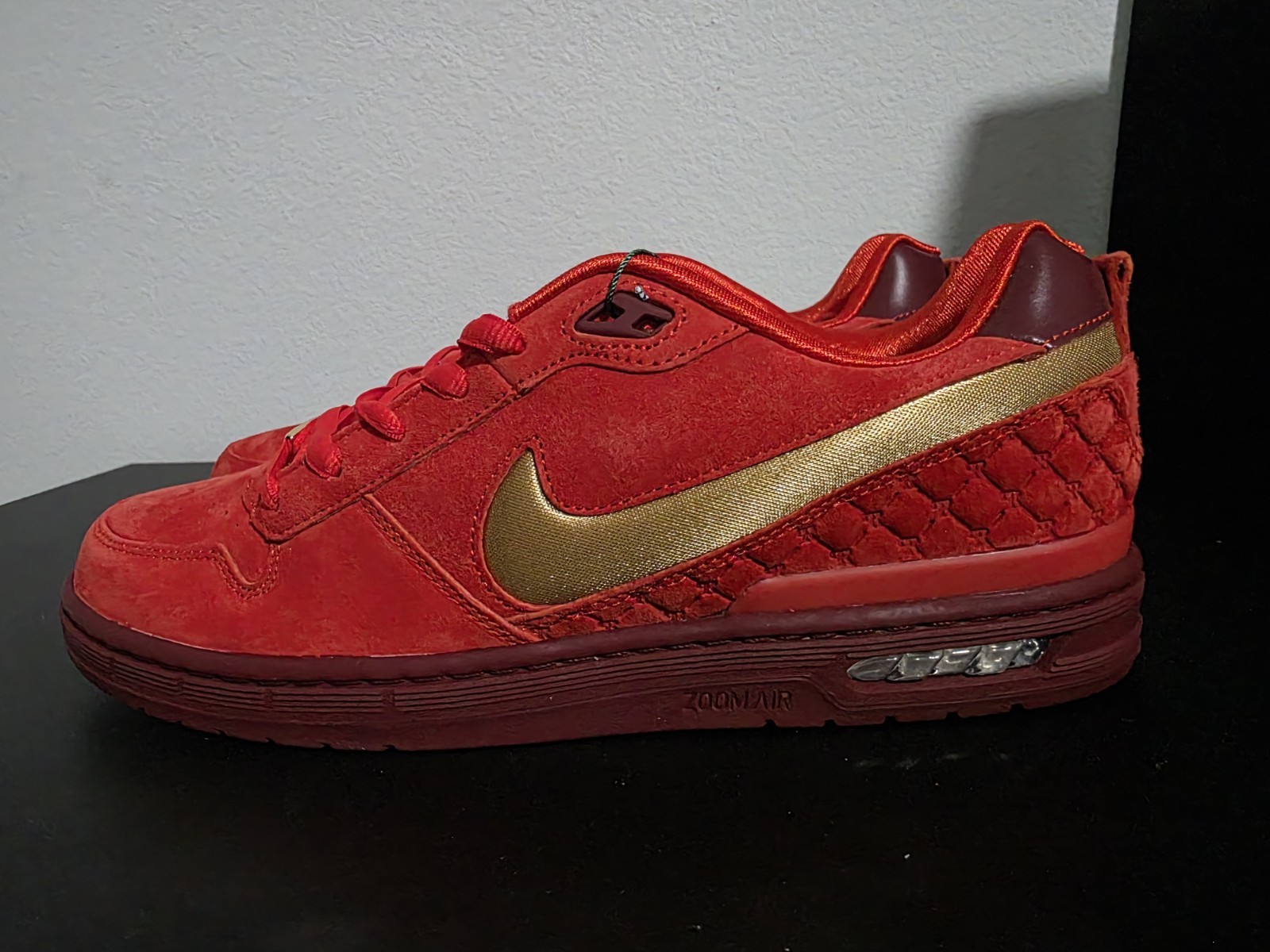 Nike SB Zoom Air Low Habanero Red Skateboarding Shoes US Size 12