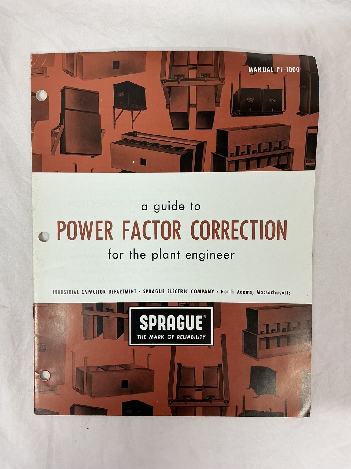 Sprague Manual PF-1000 Power Factor Correction Plant Engineer