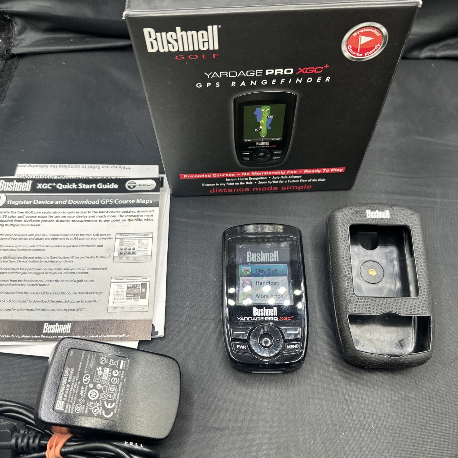 Bushnell Yardage Pro XGC+ GPS Golf Rangefinder