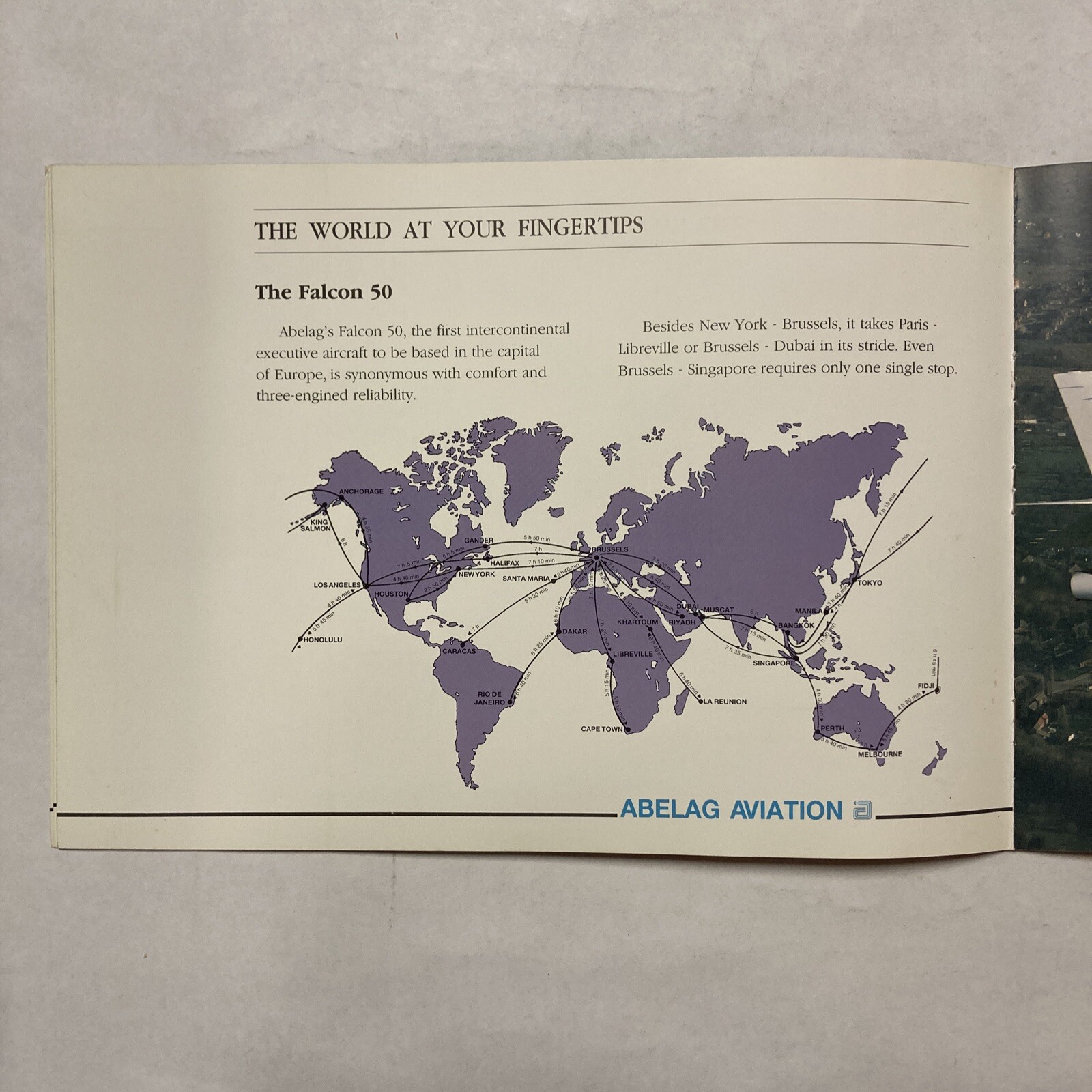 Abelag Aviation Information Brochure
