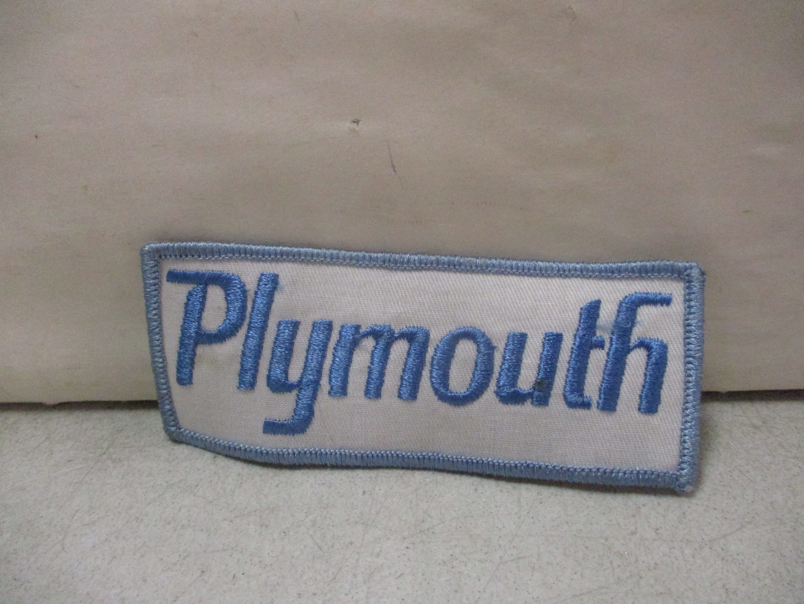 Vintage Plymouth Cloth Patch