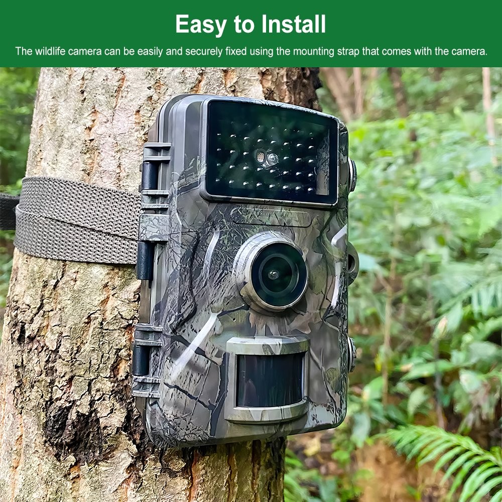 16MP 1080P Hunting Trail Camera Night Vision Motion Activated Scout Cam Monitor