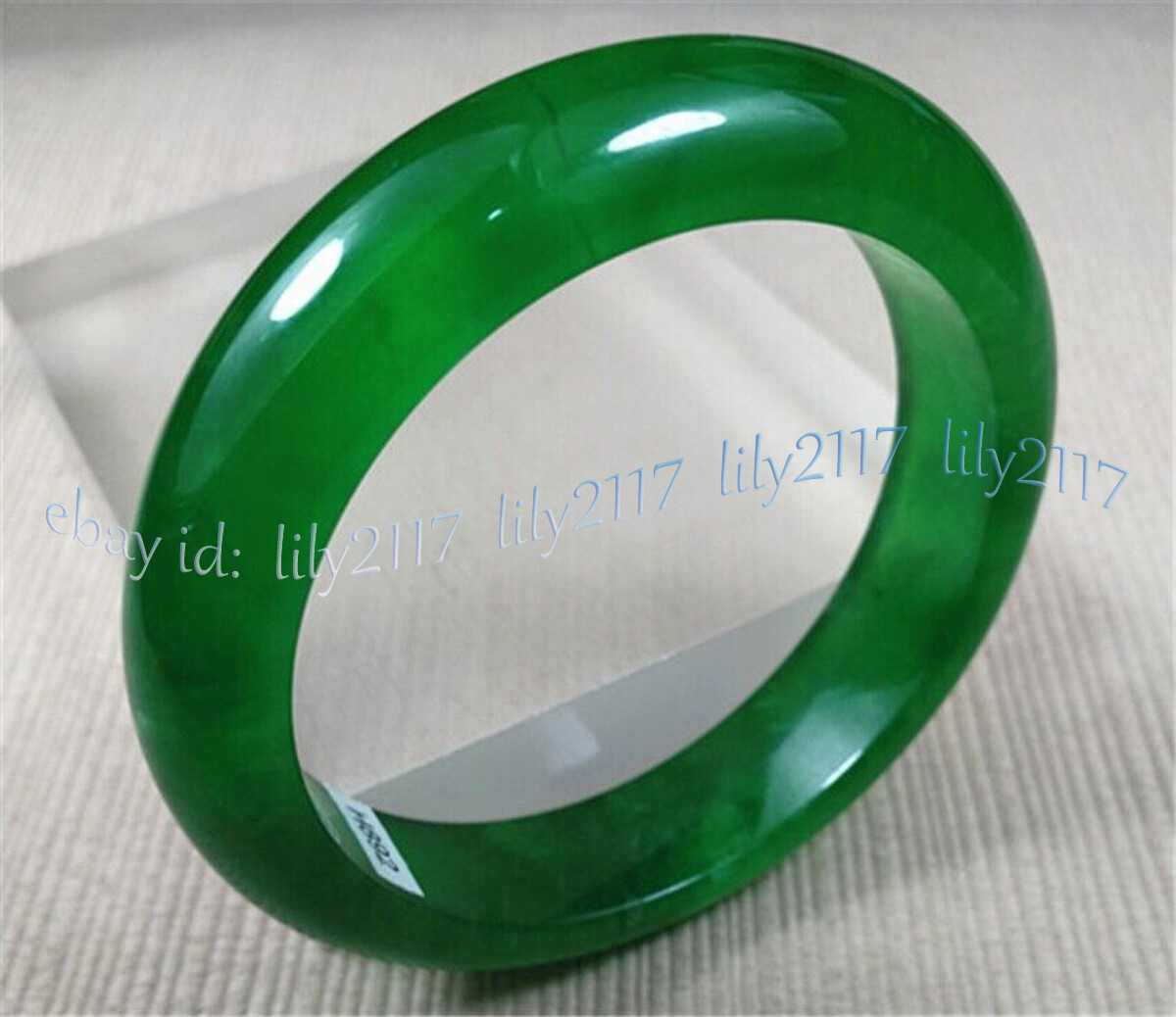 Real Natural Green Jade Jadeite Gemstone Bangle Bracelet Jewelry Amulet 56-66mm