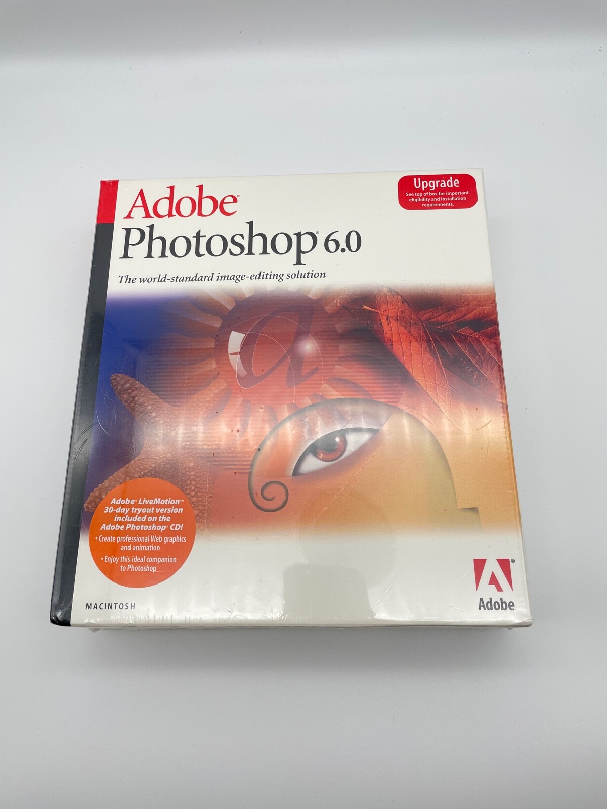 Adobe Photoshop 6.0 Upgrade for Macintosh Brand New Sealed