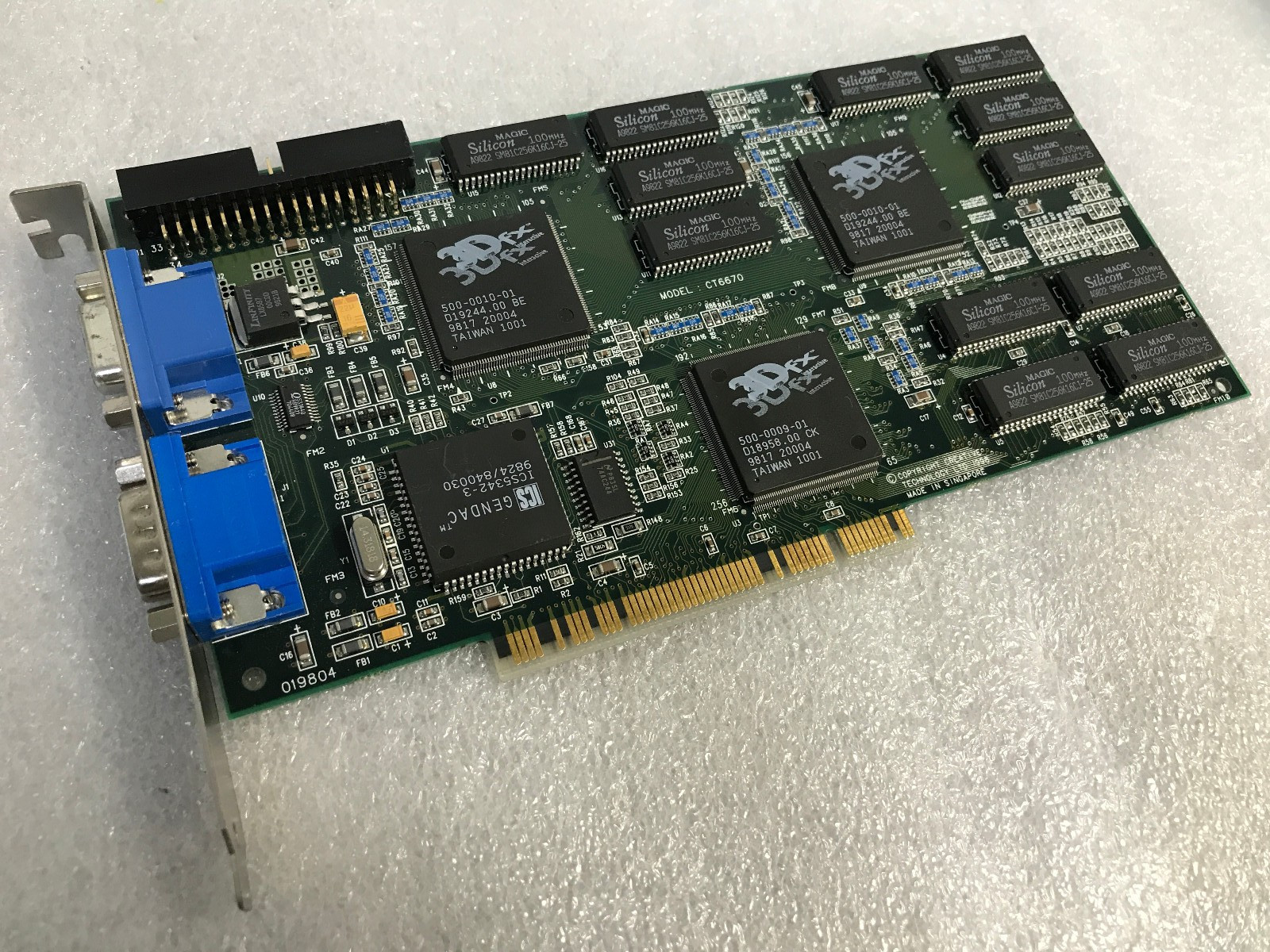 Creative Labs CT6670 PCI Video Classic accelerator Graphics card