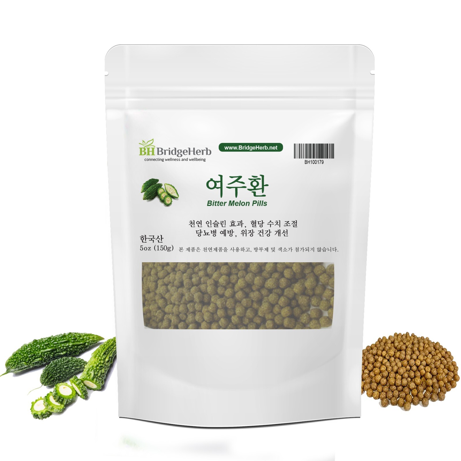 (Medicinal Korean Herb) Bitter Melon Pills 한국산 여주환 5oz/150g