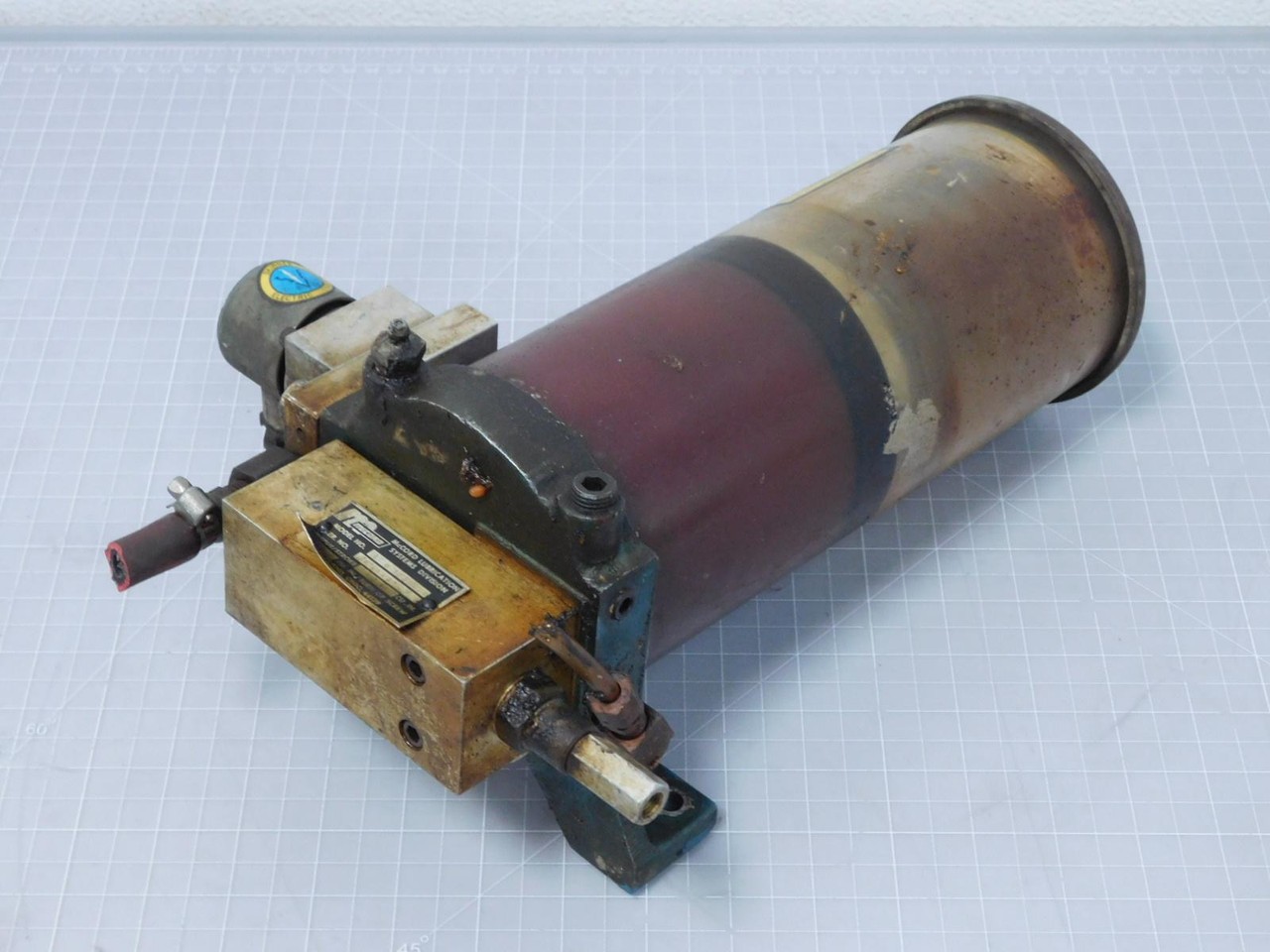 MCCORD LUBRICATION LS62185 MODULAR D SYSTEM W/LP AUTOMATIC LUBRICATION SYSTEM T1