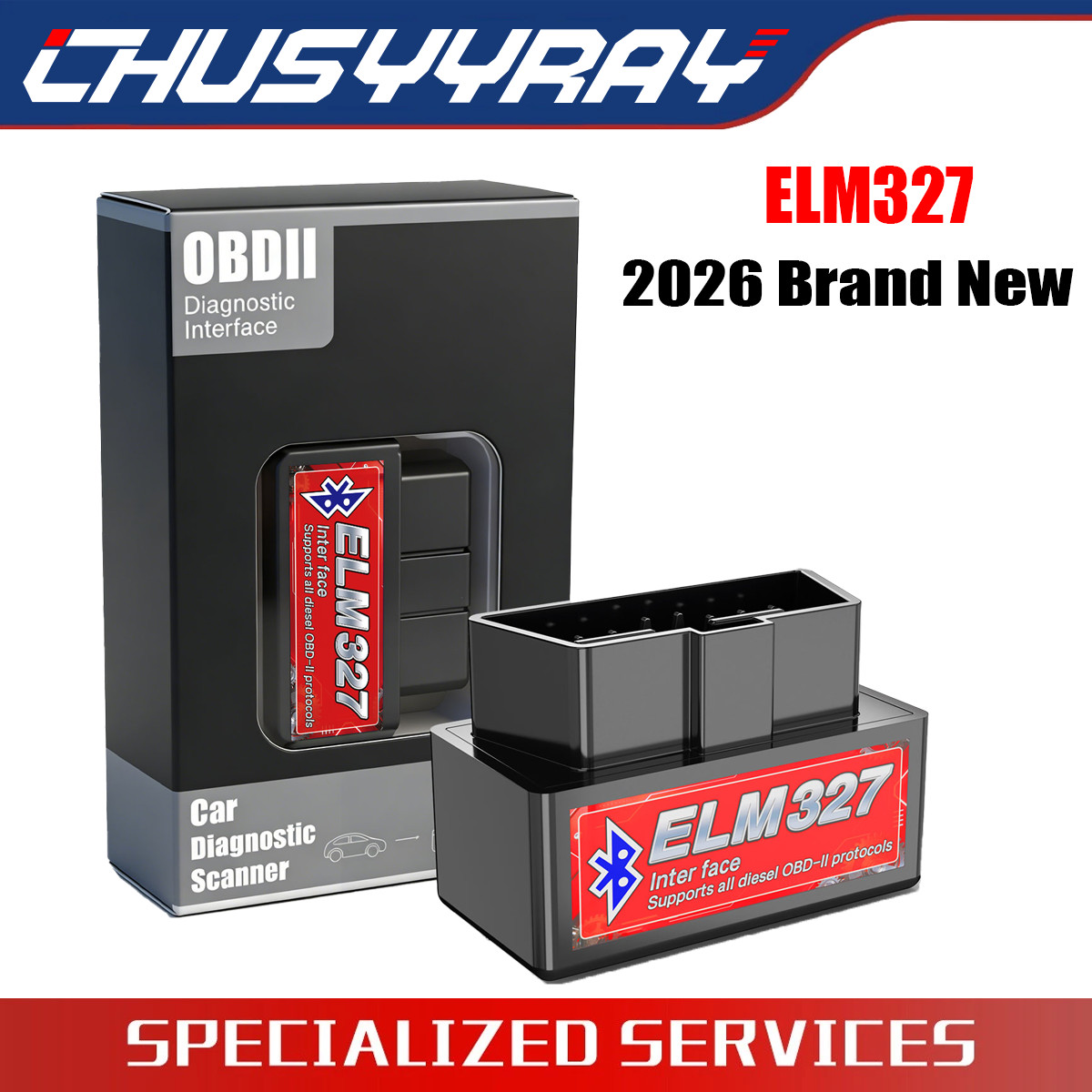 ELM327 V5.1Bluetooth OBD2 Code Reader Car Diagnostic Scanner for Android