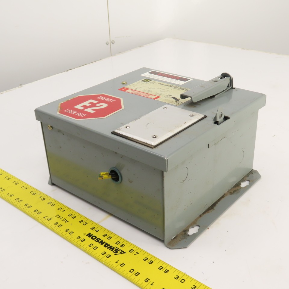 Square D SK5271S Class 9070 Transformer Disconnect Pri 230/460V Sec 115V 4.35A