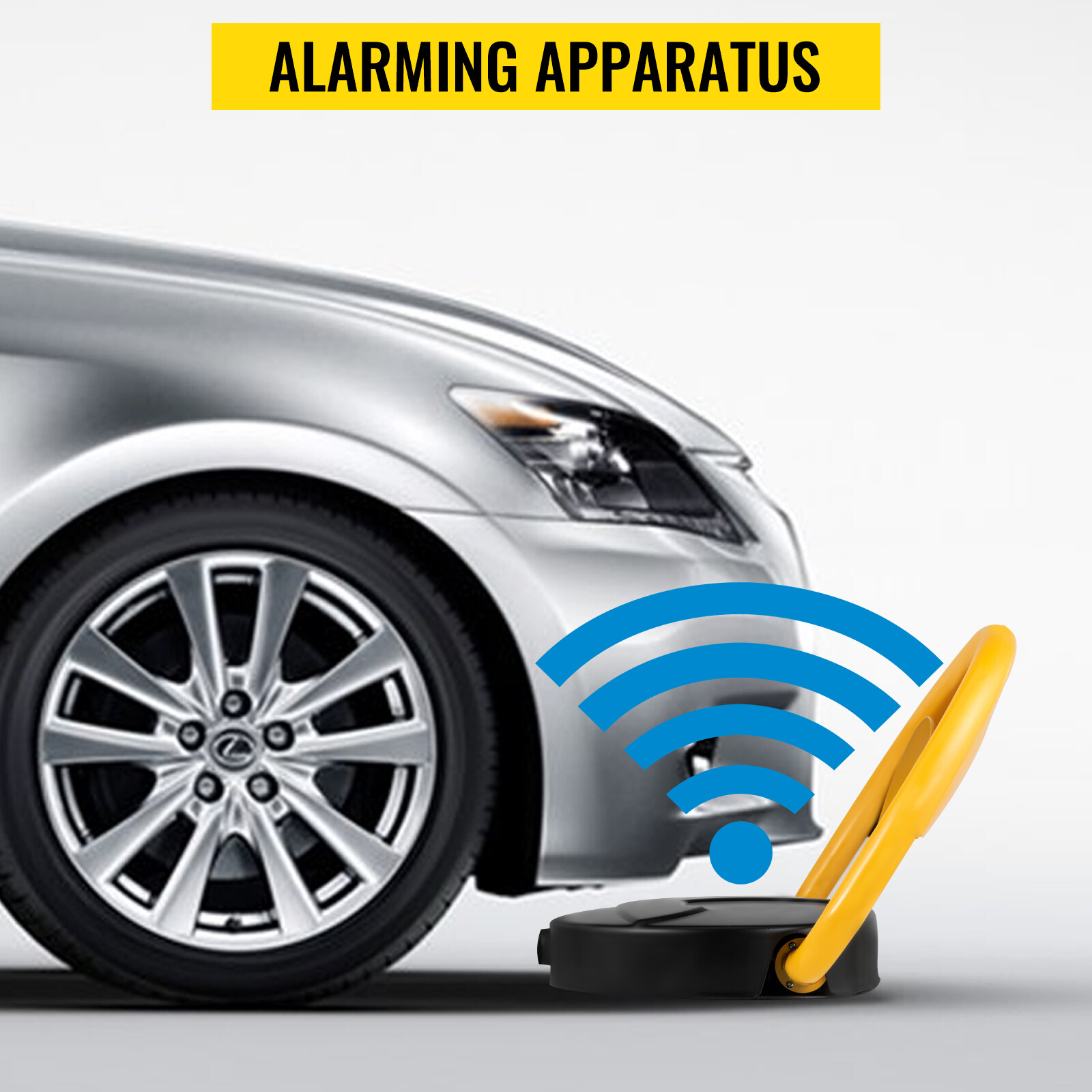 VEVOR Car Parking Lock Automatic Remote Control Parking Space Saver Lock Barrier