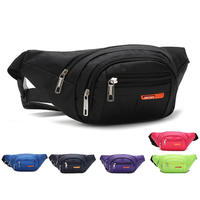Riñoneras para Hombre O Mujer- Cangurera Riñonera Casual para viajes, deportes