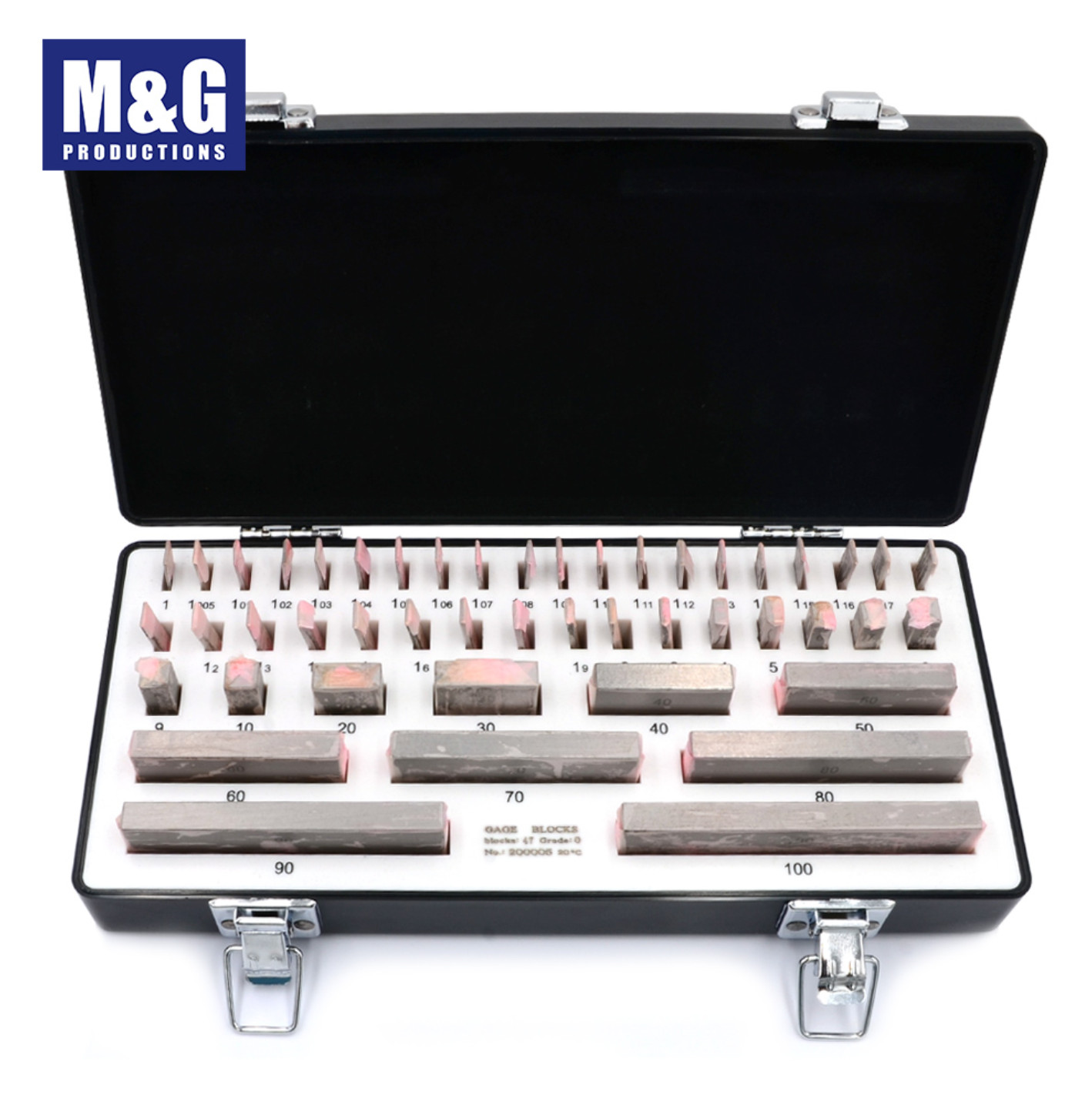 47pcs/set Metric Steel Gauge Block , Grade 0 / Grade 1