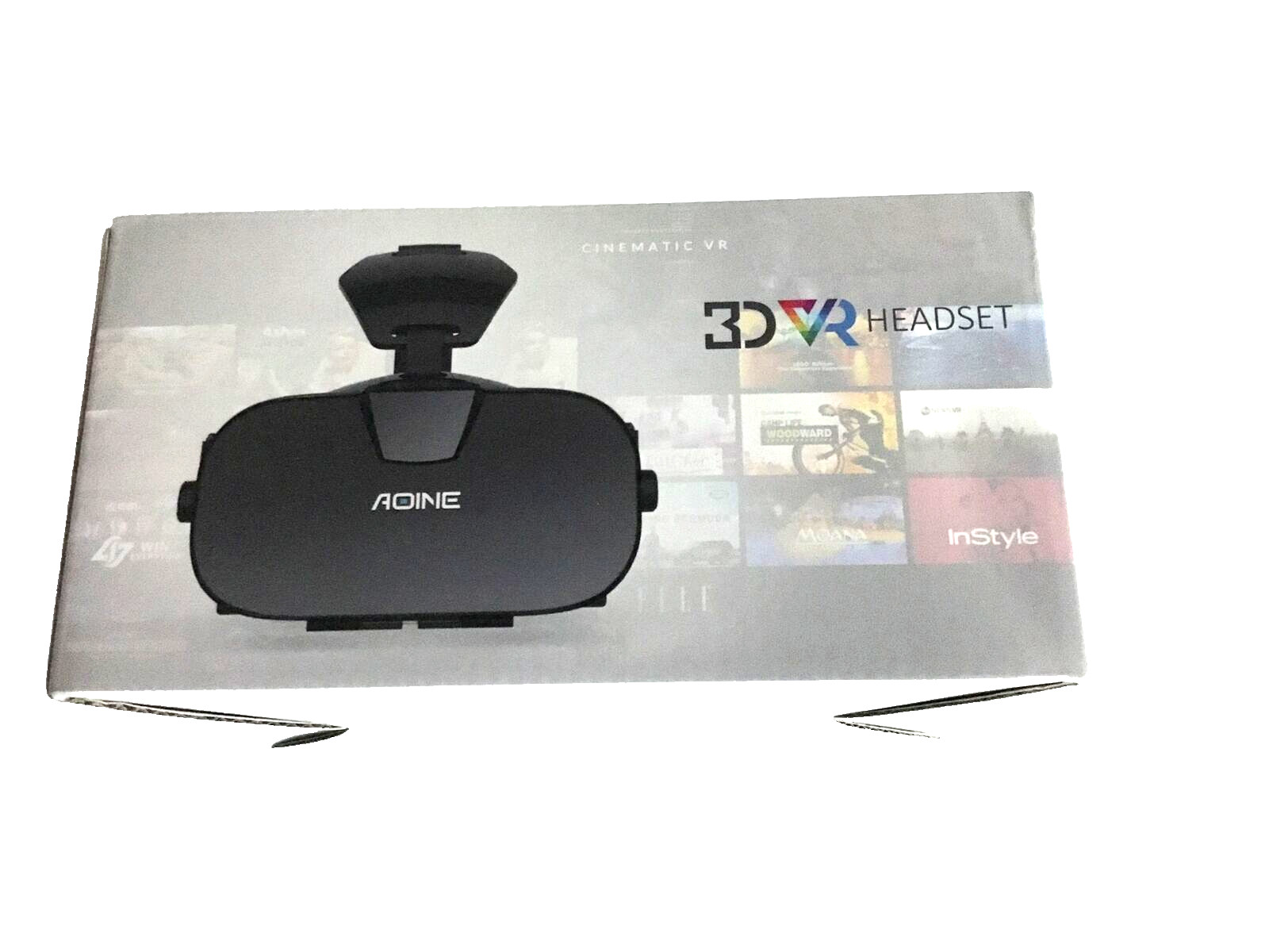 Virtual Reality Glasses 3D VR BOX with Headset Remote Control for Android iPhone