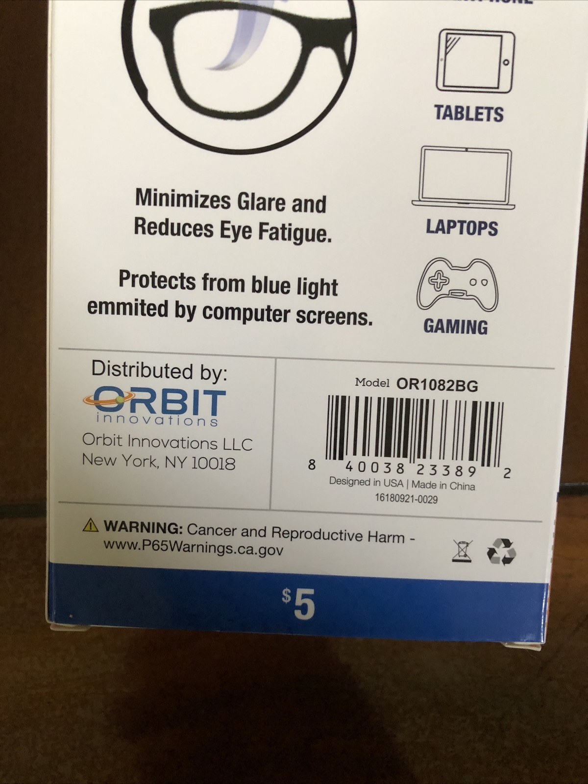 Blue Light Glasses- Clear