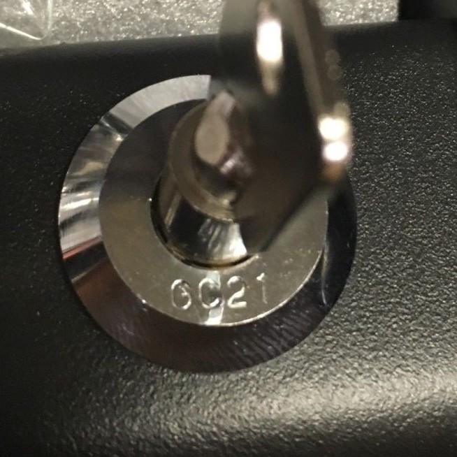GC21 2 NEW KEYS Sentry Pistol Safe Code: GC21 Handgun Key Models QAP1E & QAP1BE