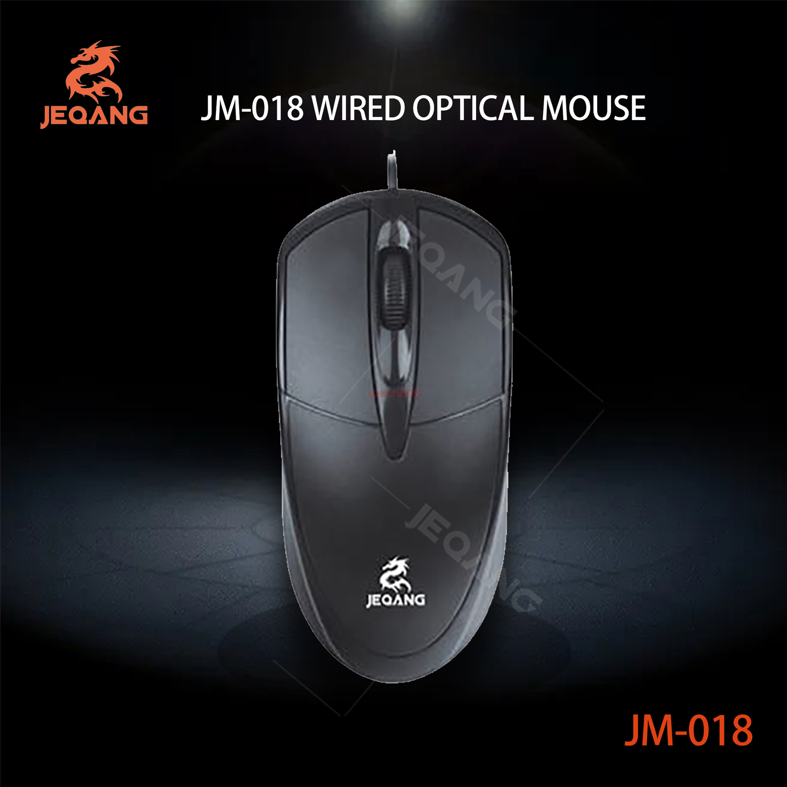 JEQANG USB Wired Computer Mouse for PC Laptop Desktop Computers