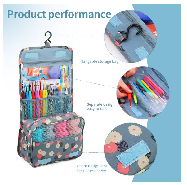 KRABALL Knitting Crochet Hook Set Home Use Sewing Tool DIY Craft Crochet Knit