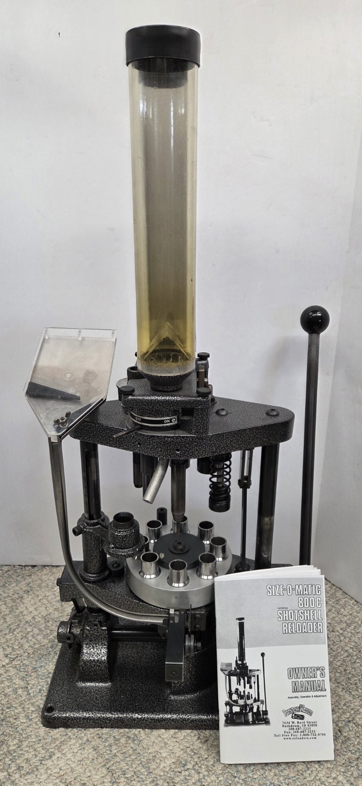 PONSNESS WARREN Model 800C SIZE-O-MATIC Shotgun 12 Gauge Reloading Press - Nice