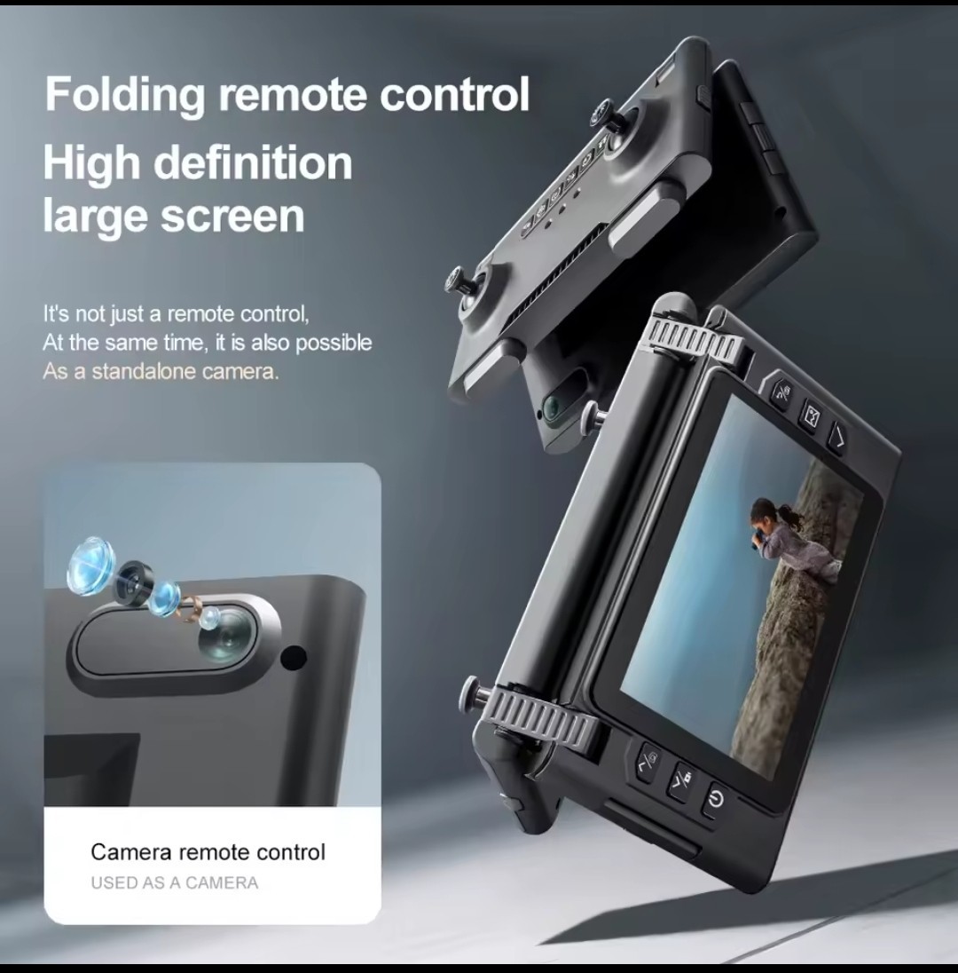 ✅ Drone M66 8K Camera 5G FPV Remote Control Foldable Screen Quadcopter Brushless