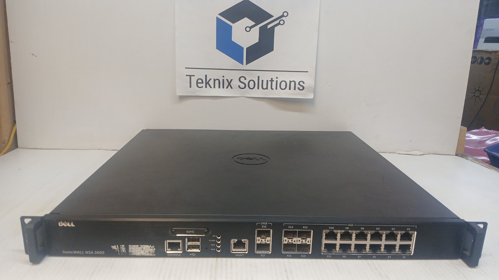 Dell SonicWall NSA 3600 Firewall Security Appliance WORKING