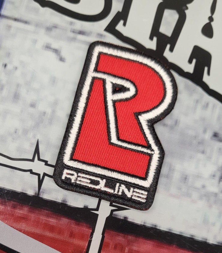 EMBROIDERED REDLINE BMX LOGO PATCH (Please Read Ad)