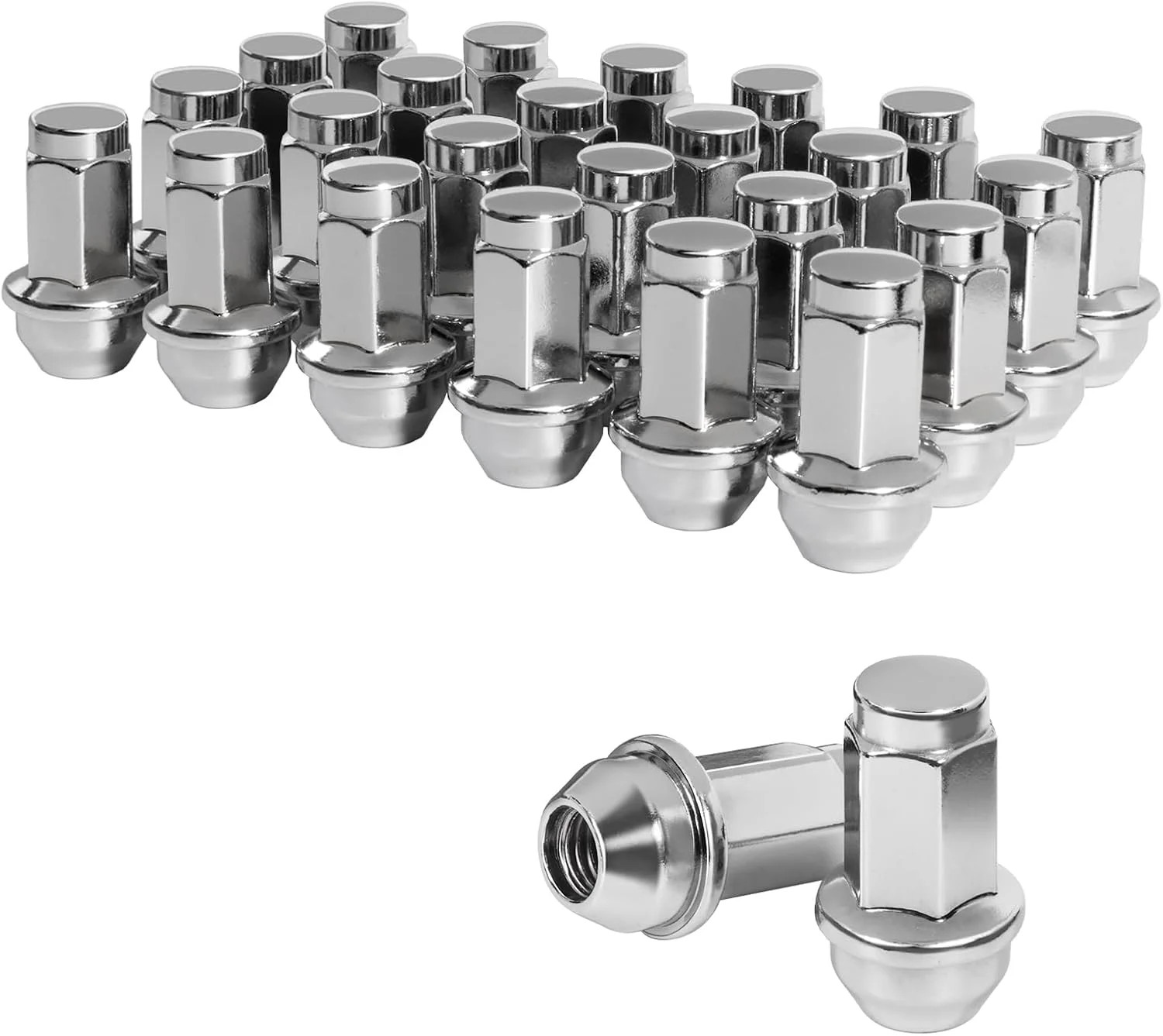 24pcs M14x2.0 Lug Nuts - Compatible with 2000-2014 Ford Expedition, F150, Lincol