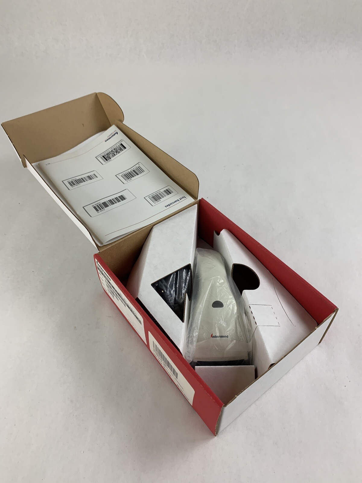 Box Opened Intermec ScanPlus S1800 Barcode Scanner 0-360019-01