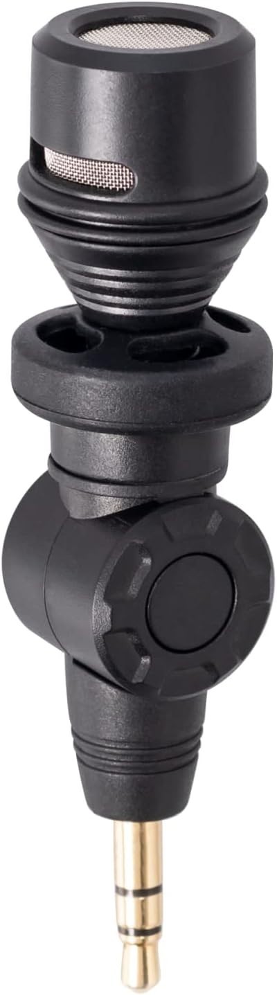 CaTeFo Cimic Mini TRS Microphone for DSLR Cameras, Camcorders, Sound Recorder