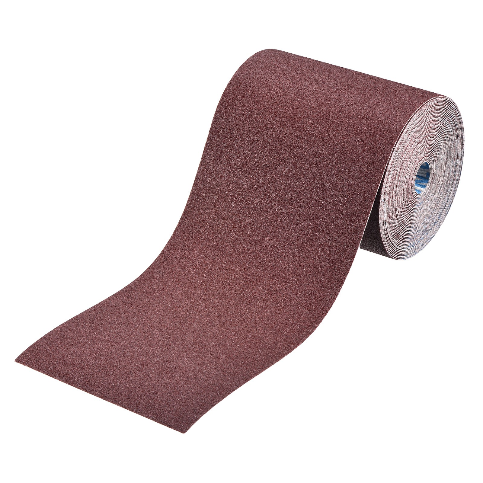 120 Grit Sandpaper Roll, 4.5 Inch x 29.5 Feet Emery Cloth, Red
