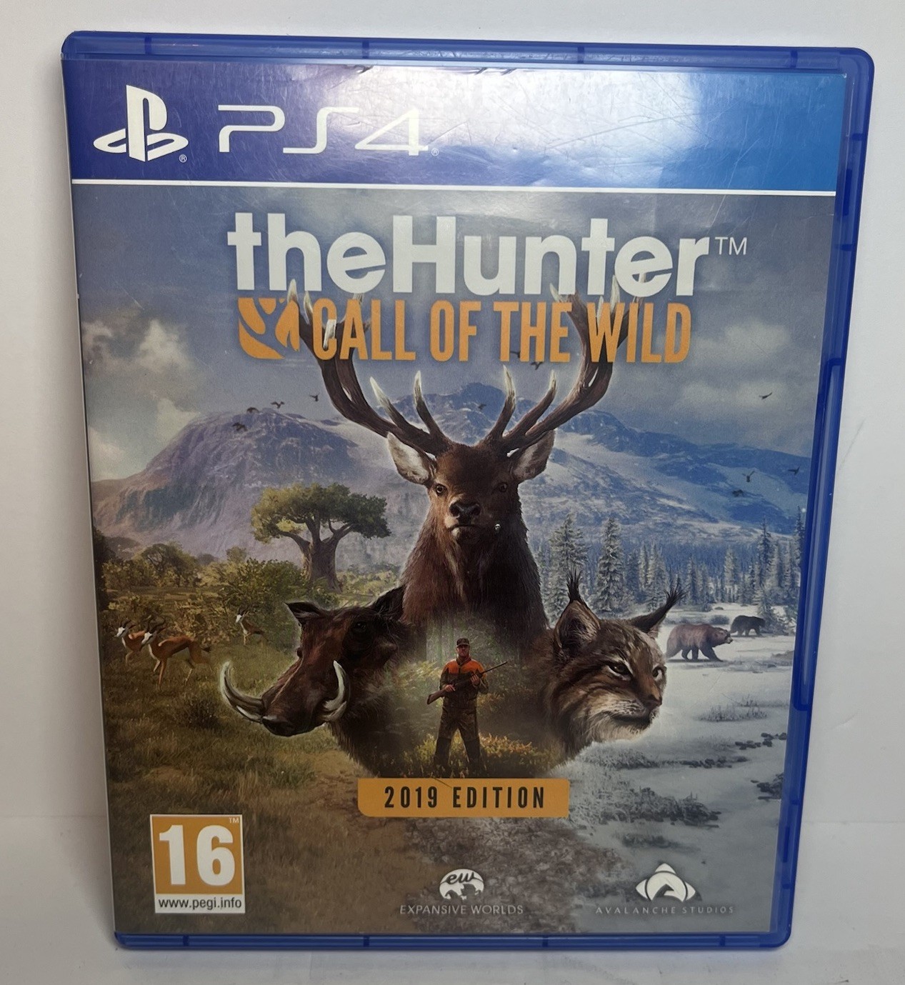 NO GAME The Hunter: Call of the Wild PlayStation 4 CASE ONLY NO GAME INCLUDED