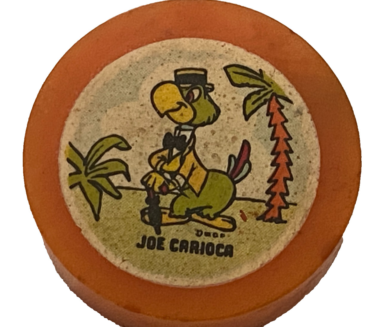 Vintage Joe Carioca Bakelite Pencil Sharpener Disney