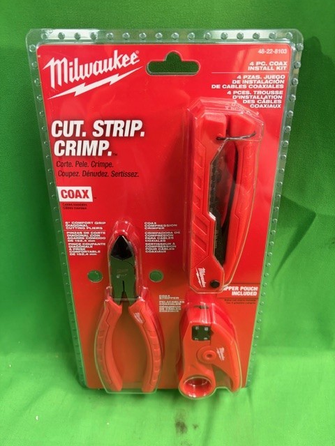 Milwaukee Tool 48-22-8103 Coax Install Kit (F40034692)