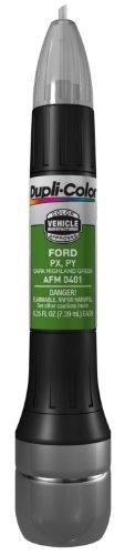 Duplicolor AFM0401 Dark Highland Green Ford Scratch Fix Touch-Up Paint 0.25 oz.