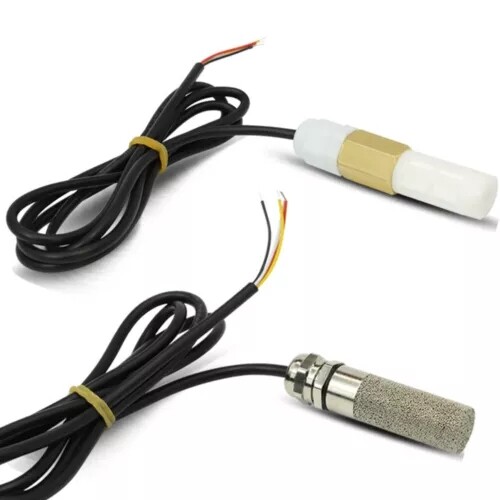 DC5-28V Temperature & Humidity Sensor Waterproof Probe RS485 For MODBUS RTU US