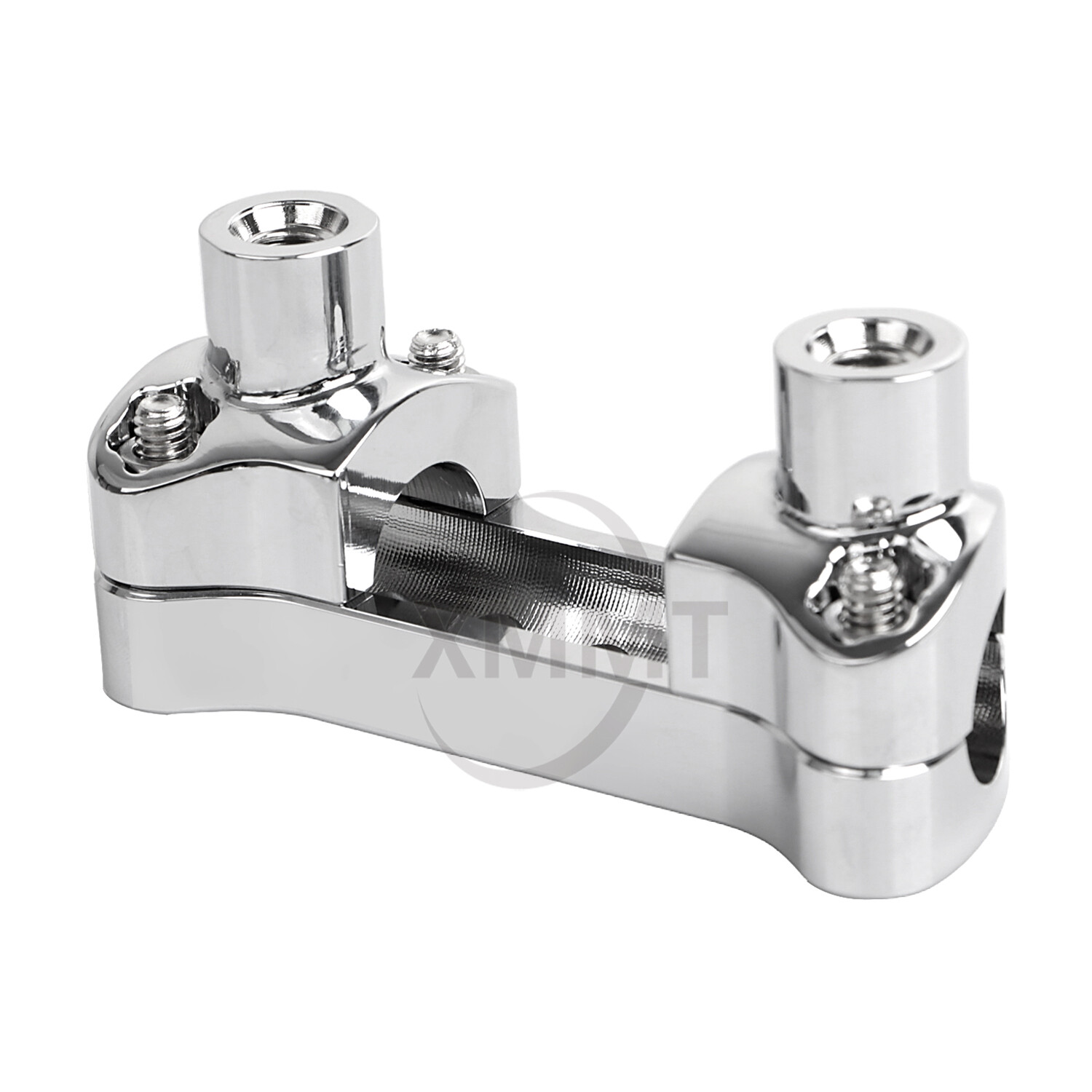 1.7" Handlebar Risers W/ Top Clamp For Harley 1" Bar Dyna Street bob Softail XL