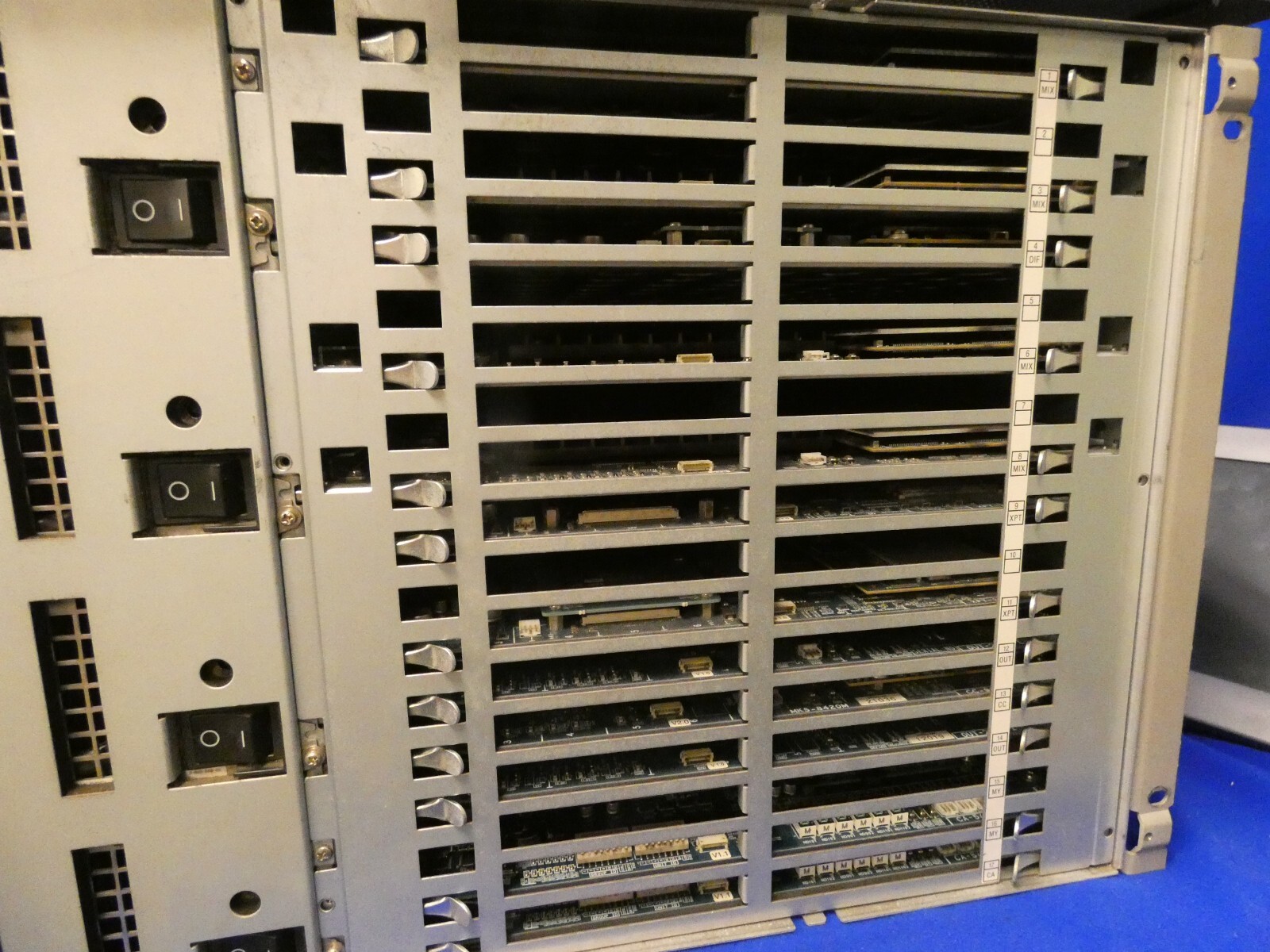 Sony MVS-8000 4M/E, 68input, 48 output Switcher w/ Aux panel & Menu Panel