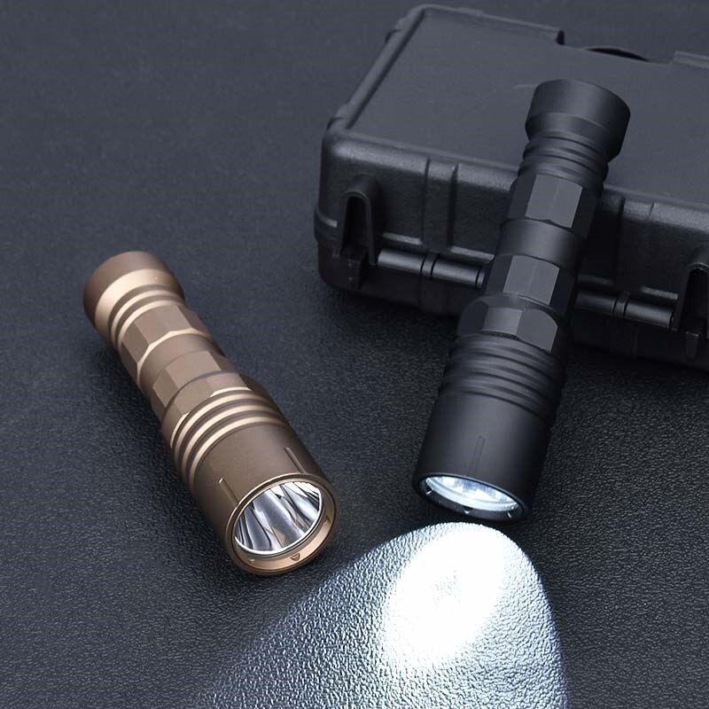 WADSN Hunting PLHv2 Flashlight Tactical Spotlight LED Scout Lamp Metal Torch