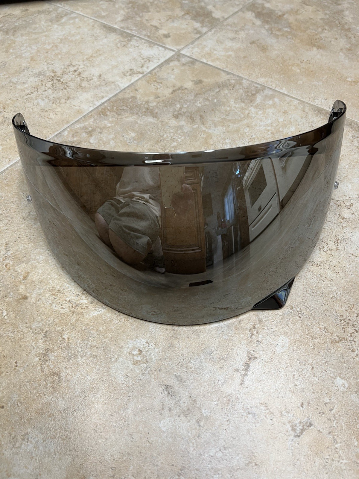 Motorcycle Shield Visor HJ34P For HJC C-10 Sliver Mirrored Smoke Tinted Lens New