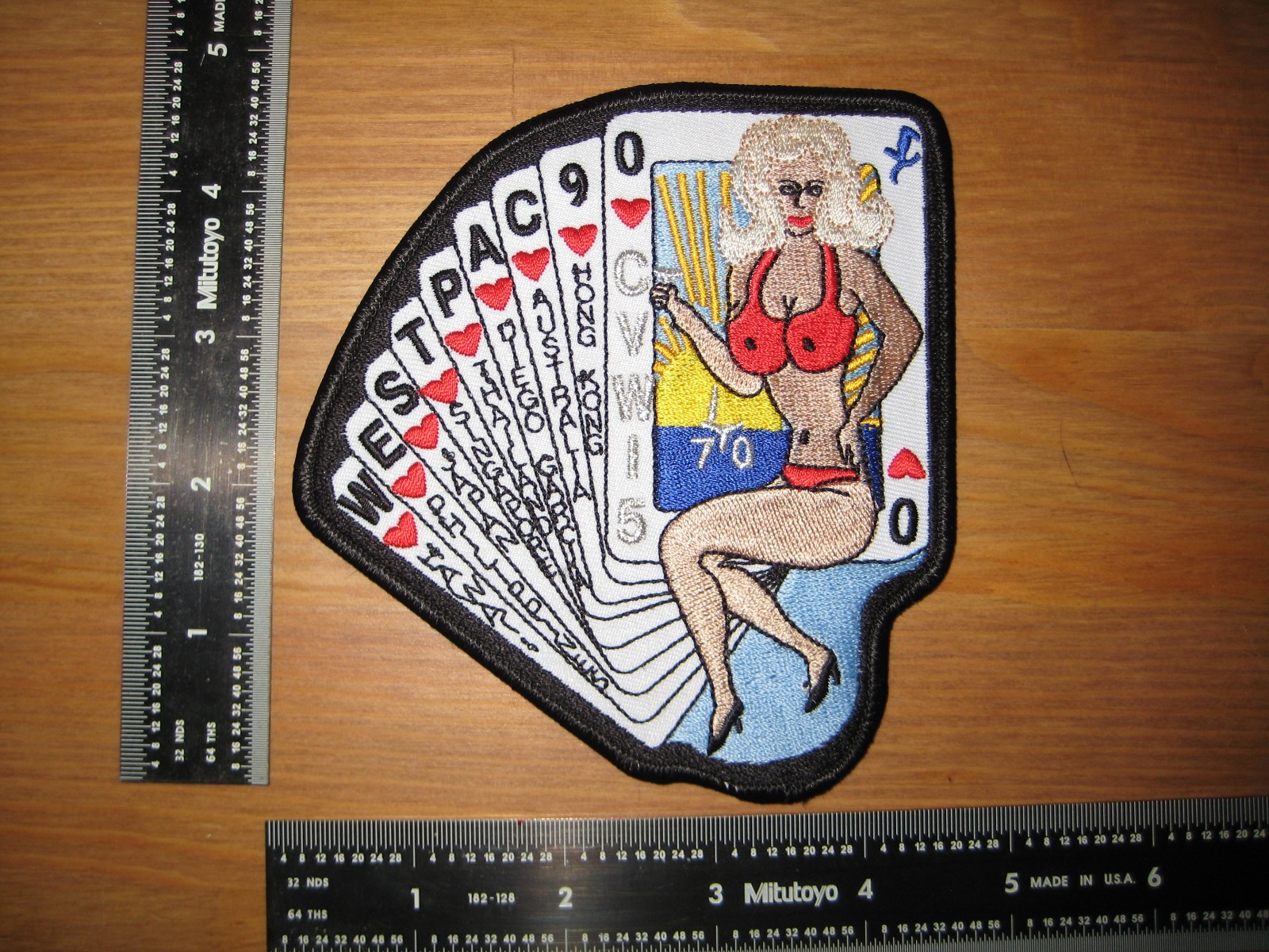 WESTPAC 1990 PATCH, BRAND NEW