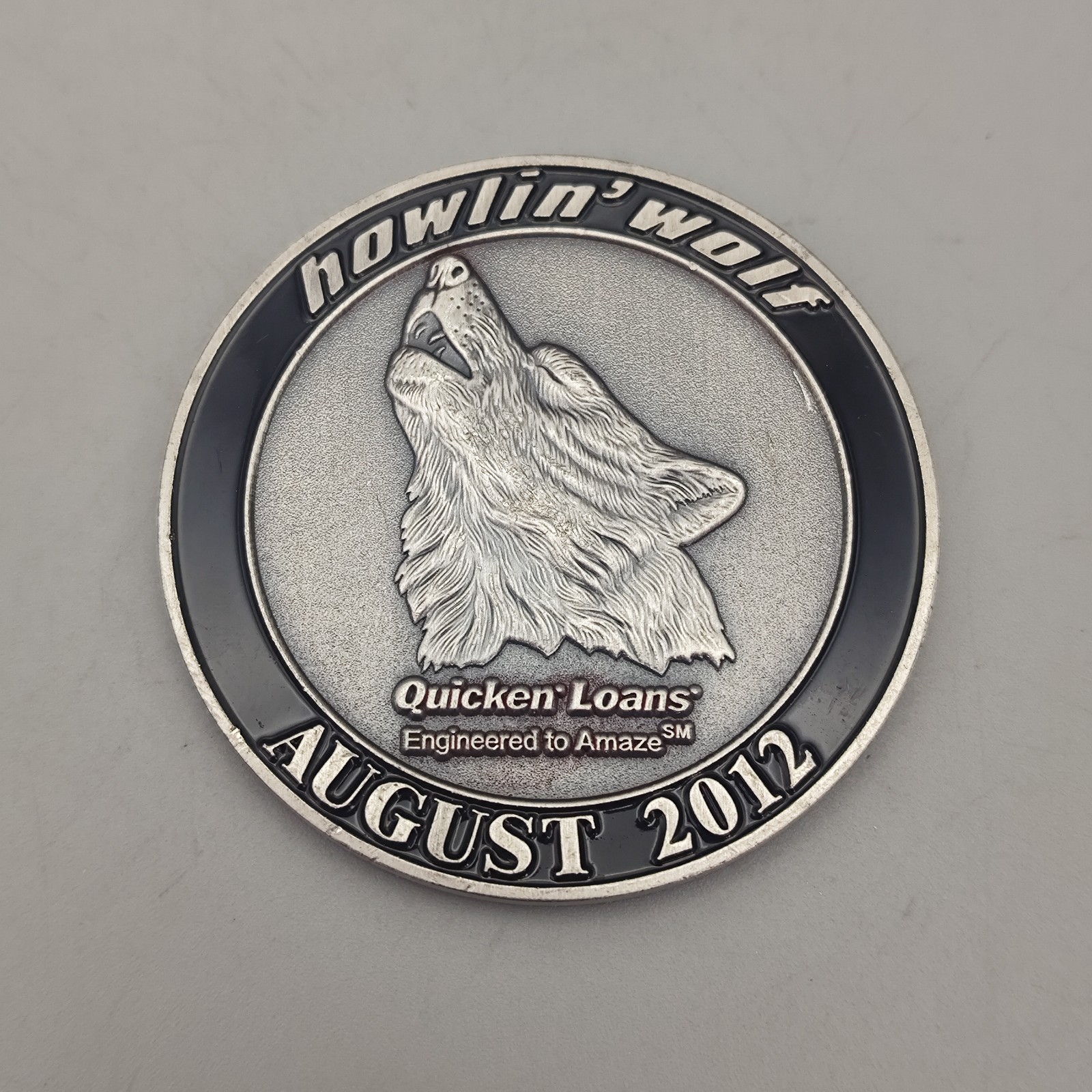HOWLIN WOLF AUGUST 2012 Challenge Coin