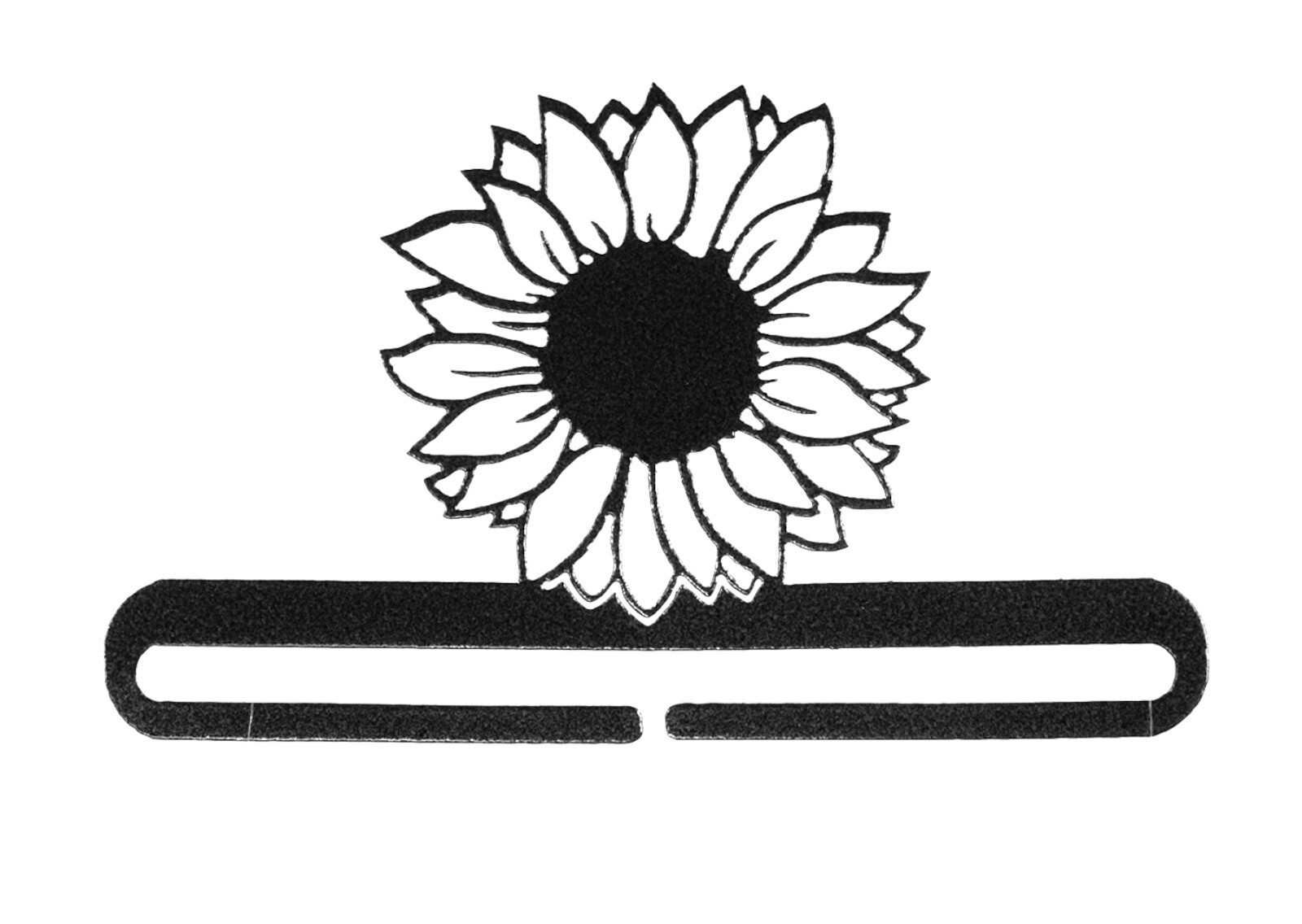 Classic Motifs 8 Inch Sunflower Split Bottom Craft Holder