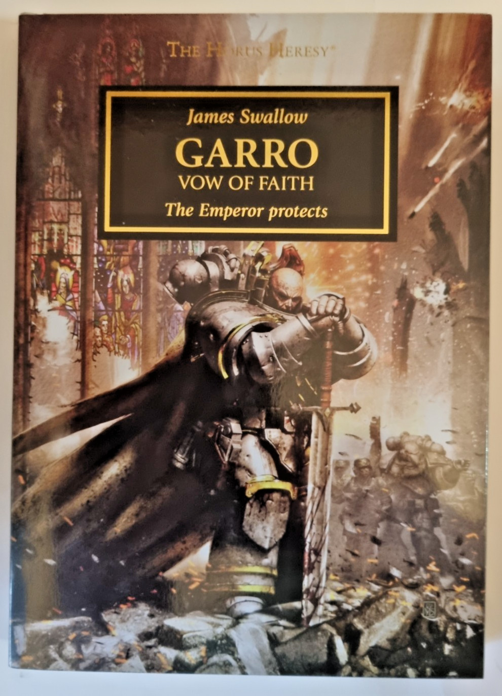 The Horus Heresy Garro Vow Of Faith James Swallow Signed Limited #990 Black Lib