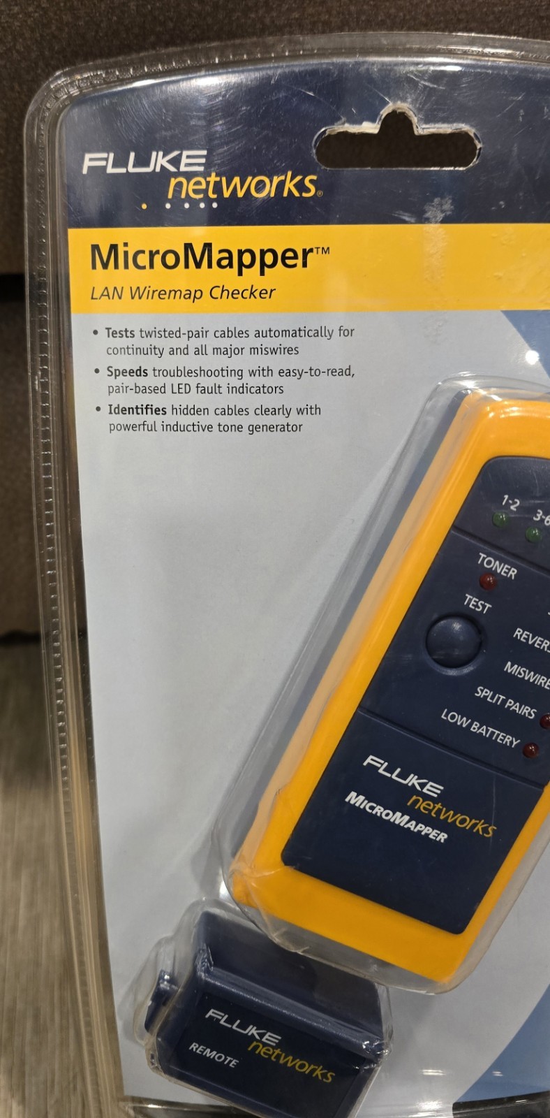 Fluke Networks Micromapper Model MT-8200-49A New and Sealed...